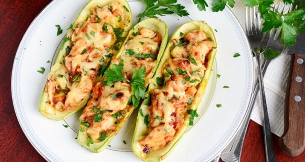 Запеченные кабачки в духовке. Рецепты диетические, простые, вкусные, ПП, пошагово с фото