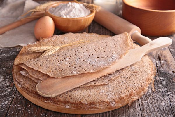 Блины на молоке тонкие с дырочками, заварные, ажурные. Рецепт пошагово с фото