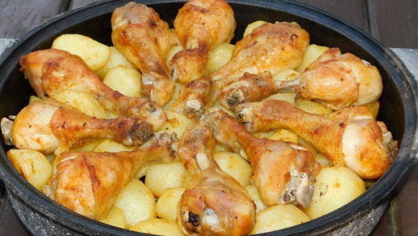 Индейка в духовке с картошкой. Рецепт филе, голень в горшочке, рукаве, фольге, эскалоп
