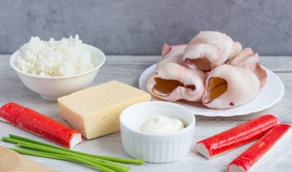 Кальмар фаршированный. Рецепты простые, вкусные в духовке, мультиварке пошагово