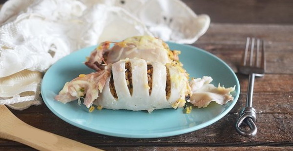 Кальмар фаршированный. Рецепты простые, вкусные в духовке, мультиварке пошагово