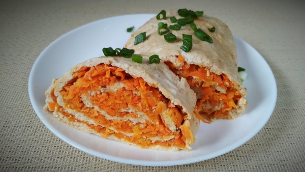 Начинка для куриных рулетиков в духовке из грудки, окорочков, бедер пошагово