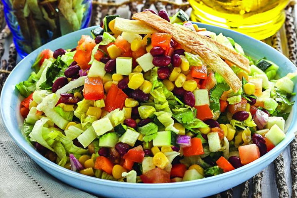 Салат с фасолью консервированной красной рецепт простой пошагово фото