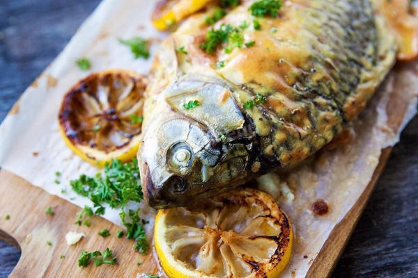 Как вкусно приготовить толстолобика в духовке, мультиварке, жареного на сковороде. Рецепт целиком, стейками пошагово
