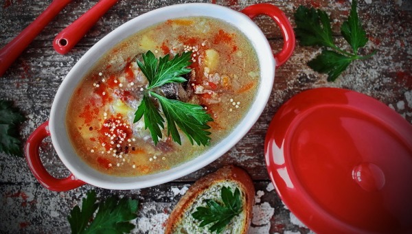 Что приготовить на первое блюдо из свинины, курицы, говядины быстро, недорого. Рецепты