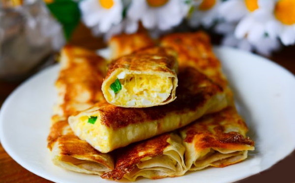 Фаршированный лаваш: начинки, рецепты простые и вкусные на сковороде