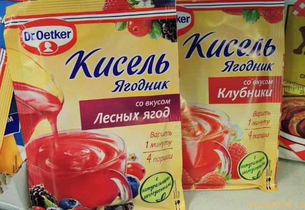 Кисель из порошка. Как варить правильно из развесного, пропорции, рецепт, польза, вред