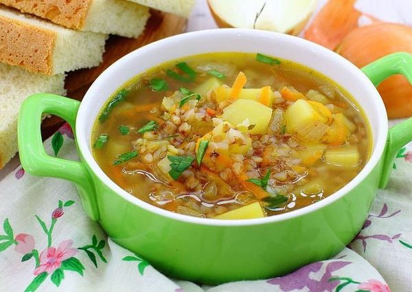 Суп с гречкой. Рецепты с фото пошагово на мясном, курином бульоне, в мультиварке, скороварке