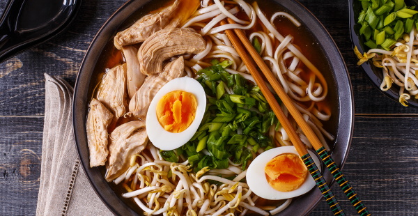 Японское блюдо Рамэн (Ramen). Рецепт классический с фото