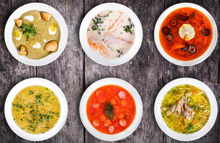 Супы на каждый день. Рецепты быстро и вкусно из свинины, курицы, говядины
