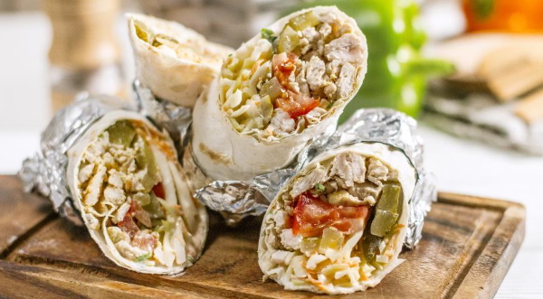Шаверма домашняя с курицей, свининой. Рецепт с фото