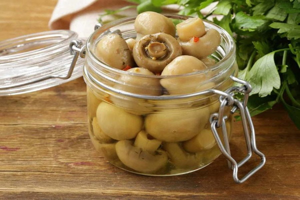 Маринованные грибы шампиньоны. Рецепты быстрого приготовления