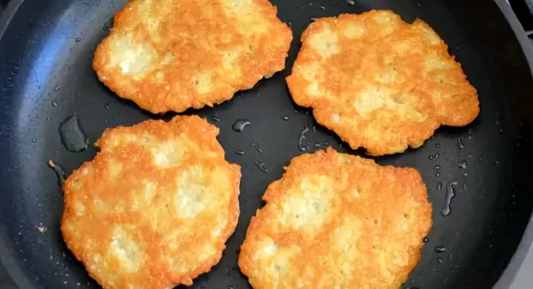 Драники. Рецепт простой и вкусный без сметаны