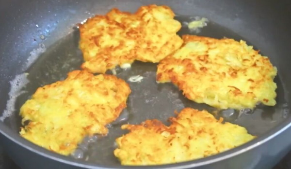 Драники. Рецепт простой и вкусный без сметаны
