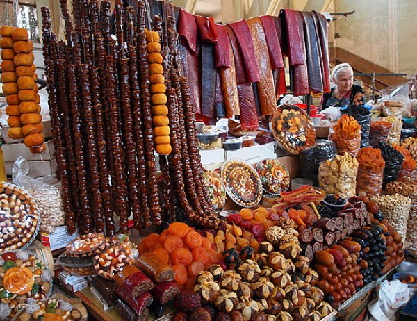 Сушеные персики с ореховой начинкой Алани