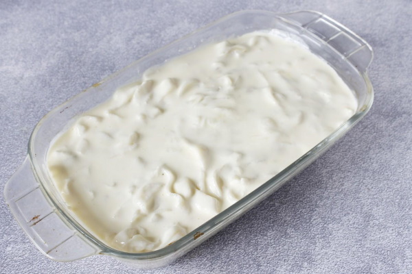 Лапшевник в духовке с яйцом и молоком. Рецепт