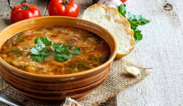 Суп харчо. Классический грузинский рецепт из курицы