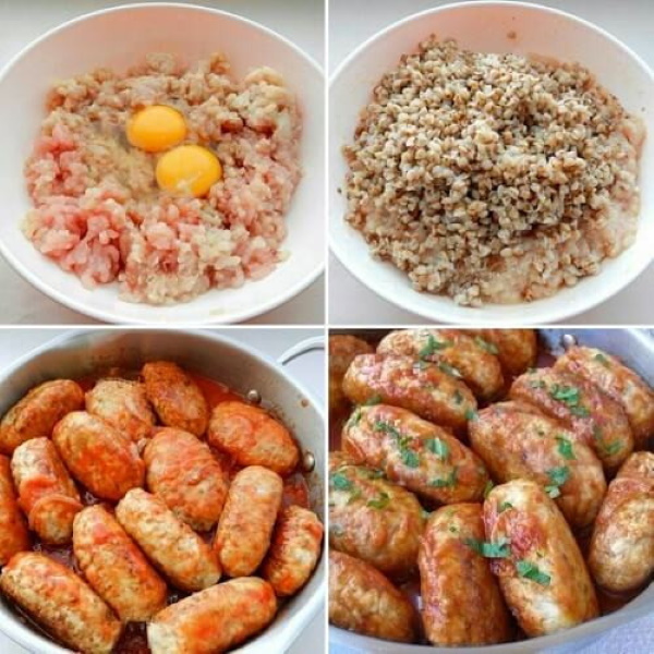 Блюда из гречневой каши. Рецепты с фото
