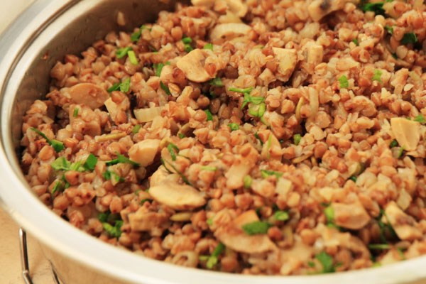Гречка по-купечески с курицей в духовке. Рецепт с фото