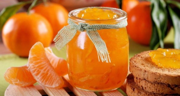 Джем из мандаринов. Рецепт быстрого приготовления
