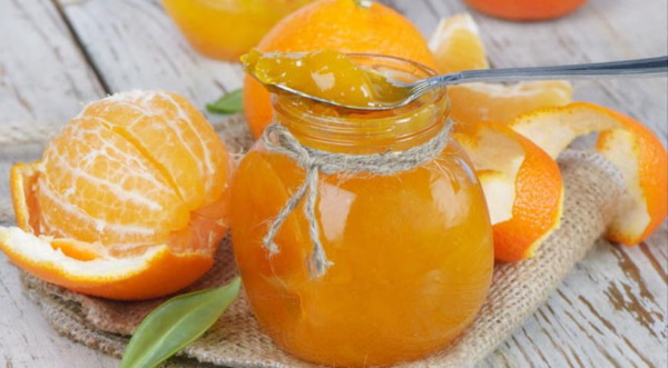 Джем из мандаринов. Рецепт быстрого приготовления