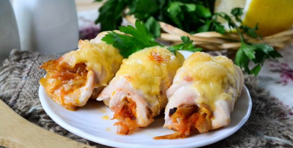 Горячие закуски из мяса птицы на праздничный стол