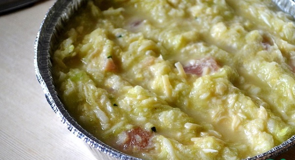 Запеканка из кабачков с курицей в духовке с сыром. Рецепт