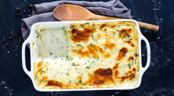 Запеканка из кабачков с курицей в духовке с сыром. Рецепт