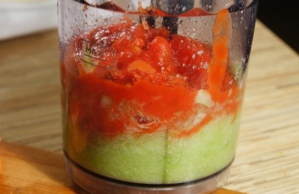 Томатный итальянский суп с морепродуктами. Рецепт с фото