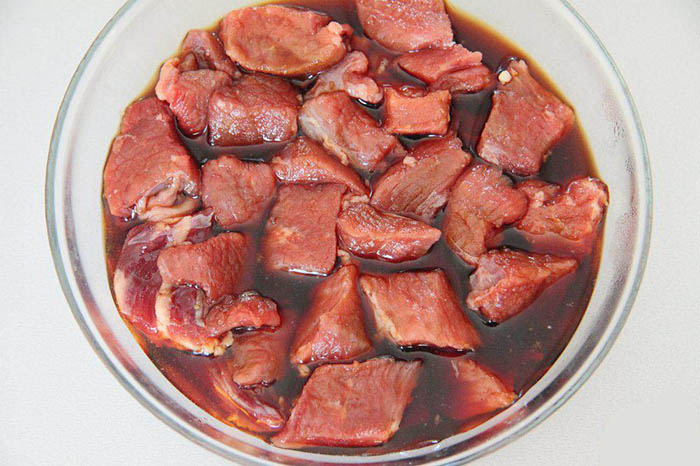 Фунчоза с говядиной и овощами. Рецепт с фото