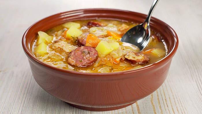 Кислые щи из квашеной капусты. Рецепт классический