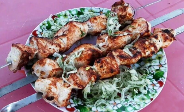 Шашлык из индейки на мангале. Маринад, рецепты с фото