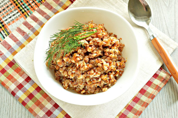 Гречка по-купечески в мультиварке с курицей. Рецепт с фото