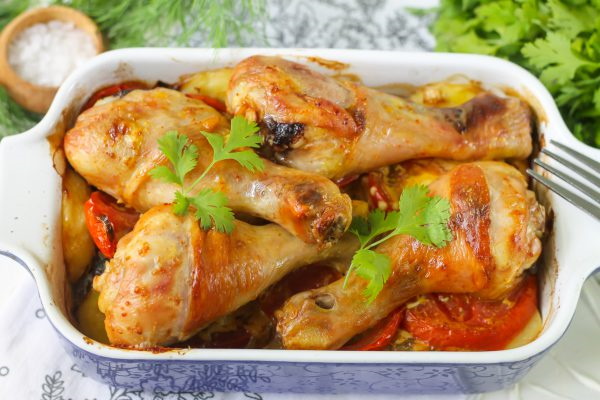 Куриные ножки в майонезе в духовке. Рецепт с хрустящей корочкой