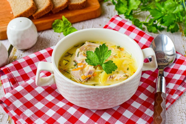 Супы из курицы и куриными потрохами. Рецепты с фото