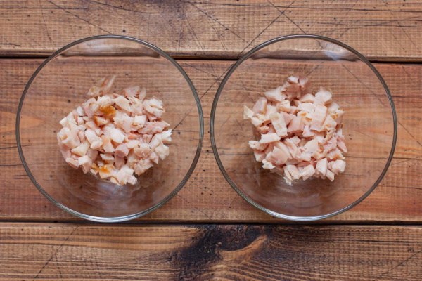 Салат Парус с корейской морковкой и чипсами. Рецепт классический по-корейски