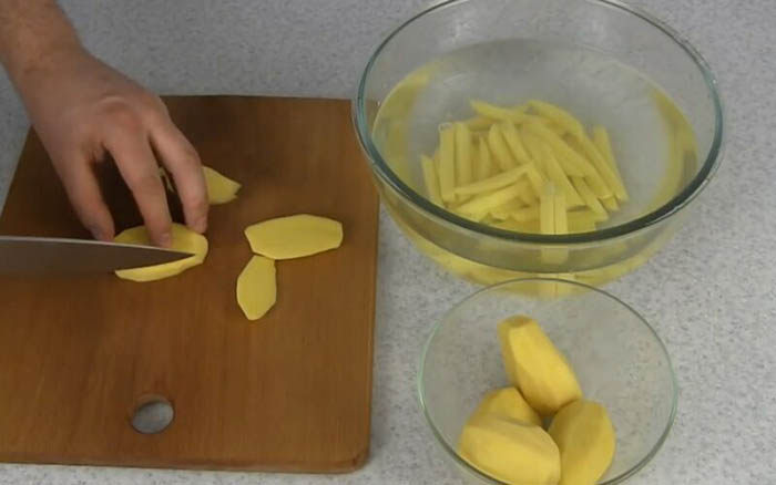 Картошка фри (french-fries) в домашних условиях без фритюрницы