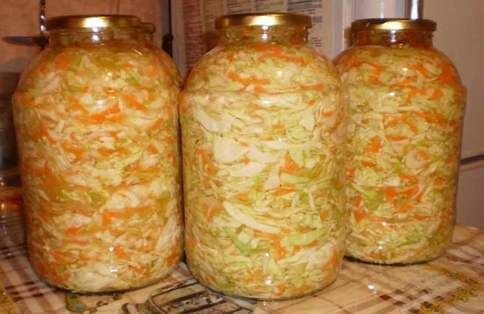 Квашеная капуста с болгарским перцем, морковью. Рецепт