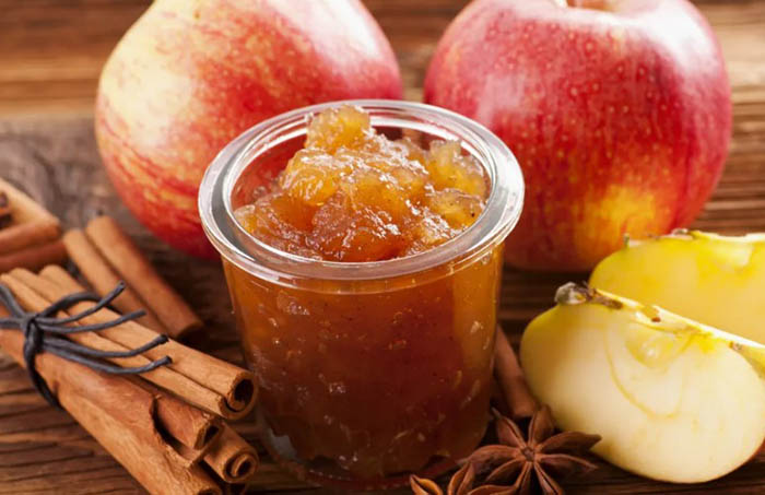 Яблочно-коричное варенье из коричных яблок прозрачное. Рецепт