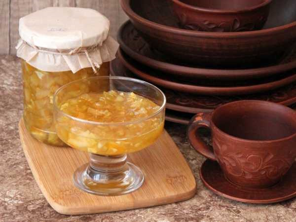 Варенье из кабачков с курагой и лимоном. Рецепт на зиму