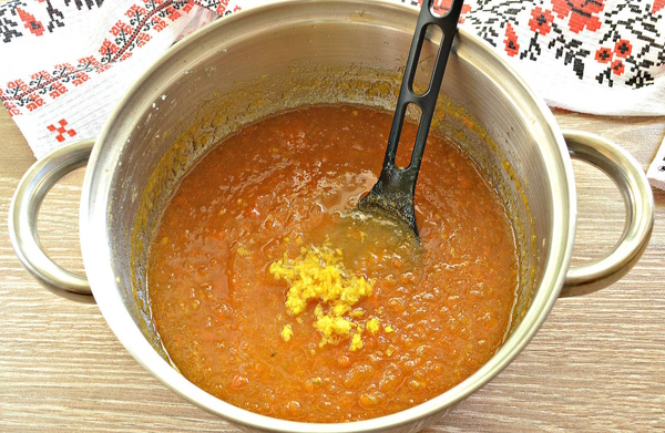 Варенье из кабачков с курагой и лимоном. Рецепт на зиму