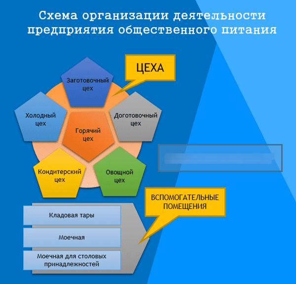 Горячий цех на предприятии питания. Что это, схема