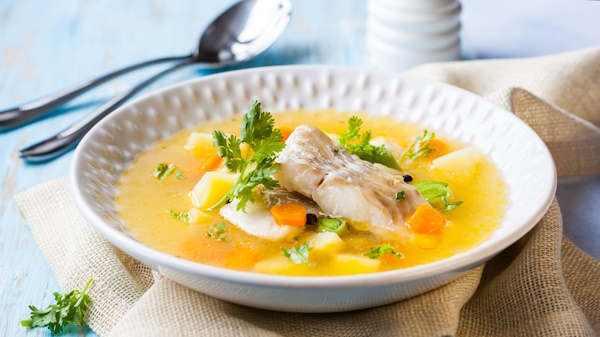 Уха из судака. Вкусные рецепты с фото пошарово