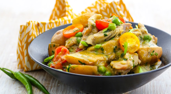 Курица с овощами по-тайски. Рецепт в кисло-сладком соусе