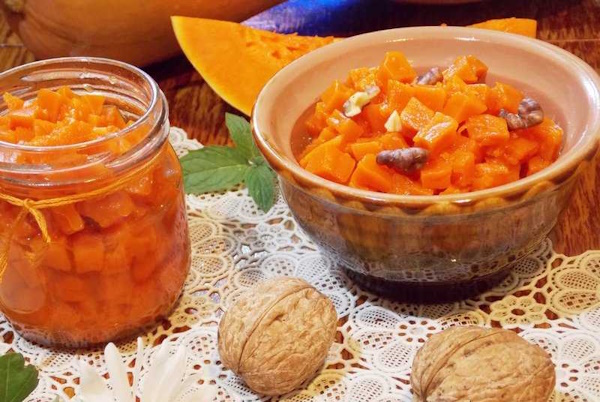 Тыква как манго на зиму. Рецепты с апельсином, лимоном